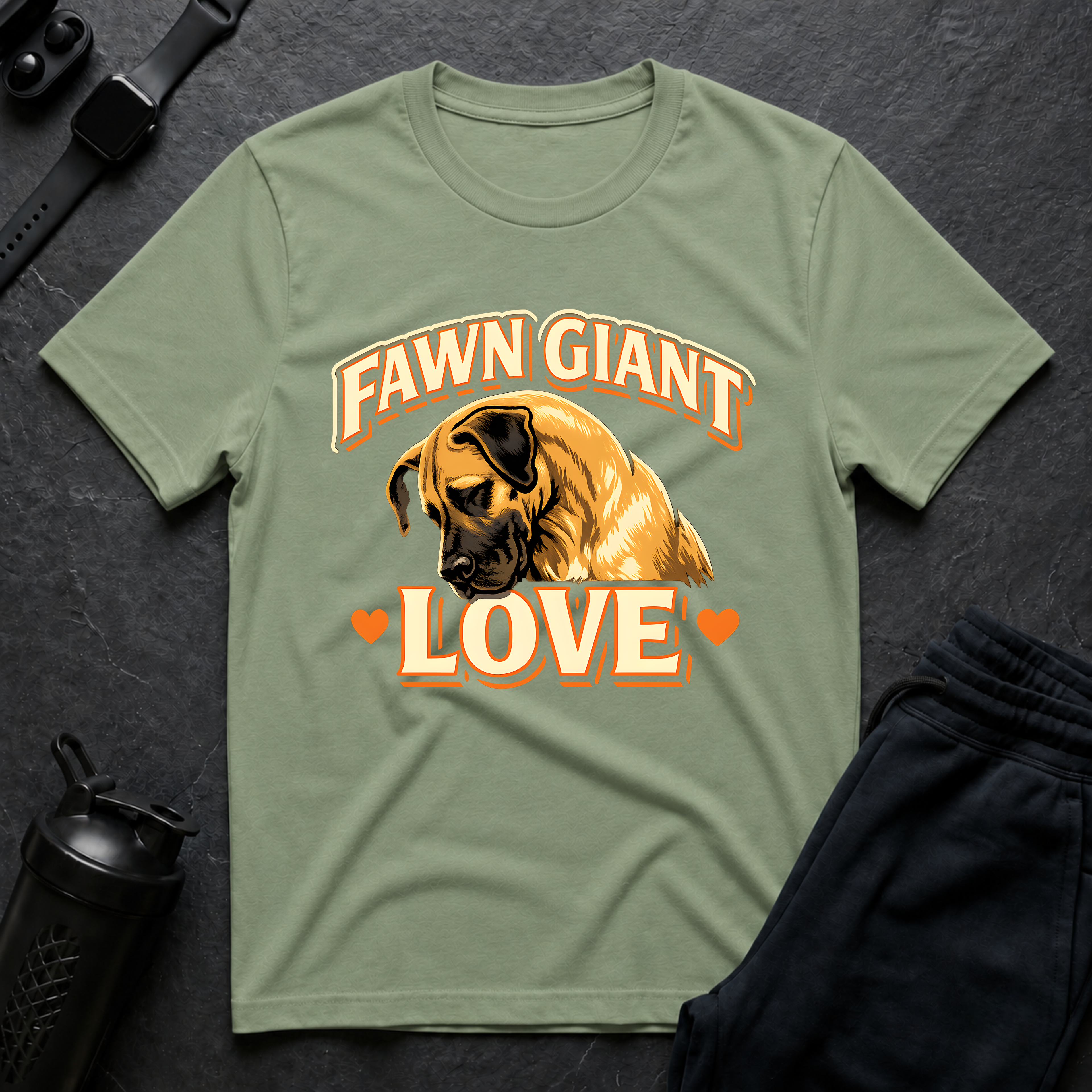 Fawn Giant Love T-Shirt