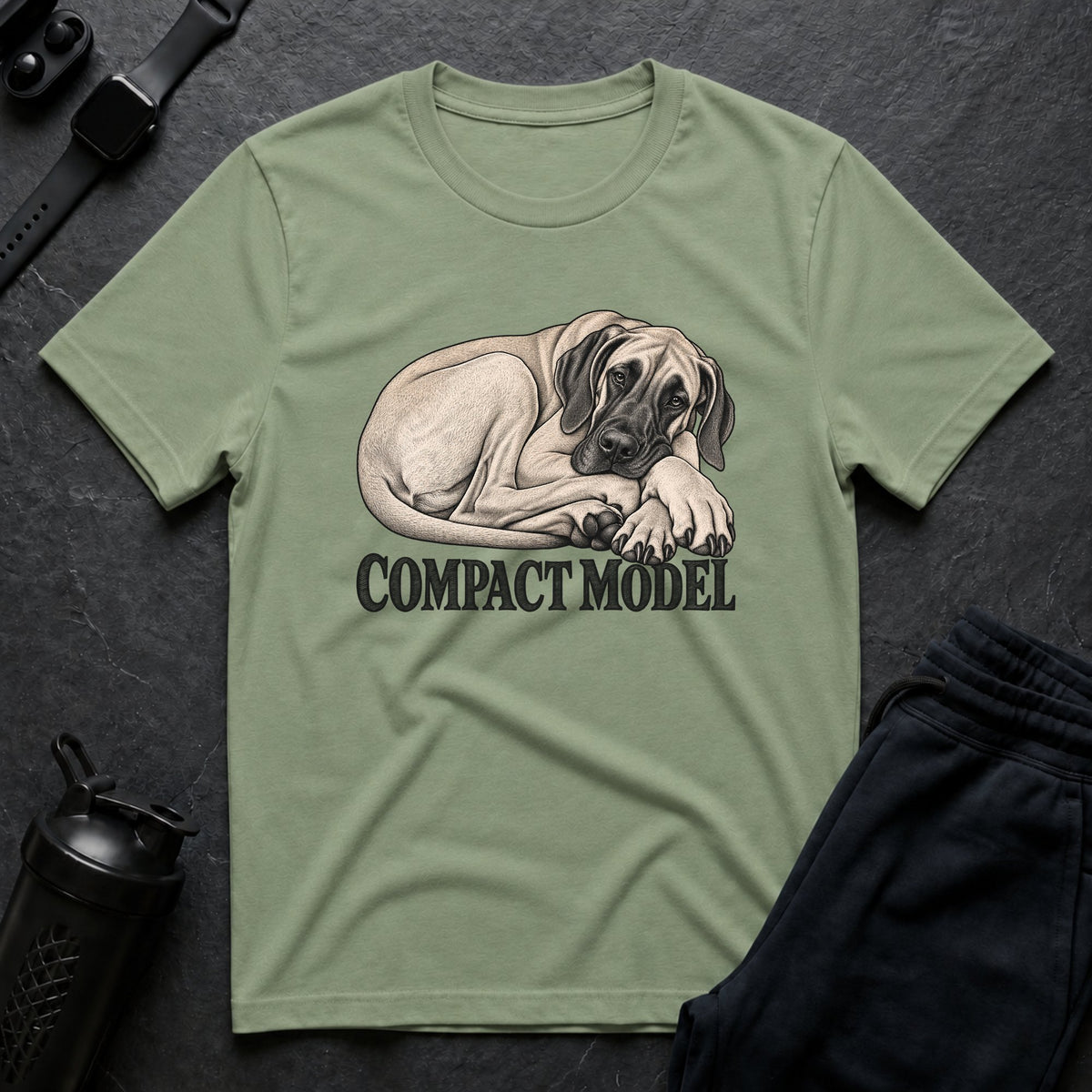 Compact Model – Great Dane T-Shirt