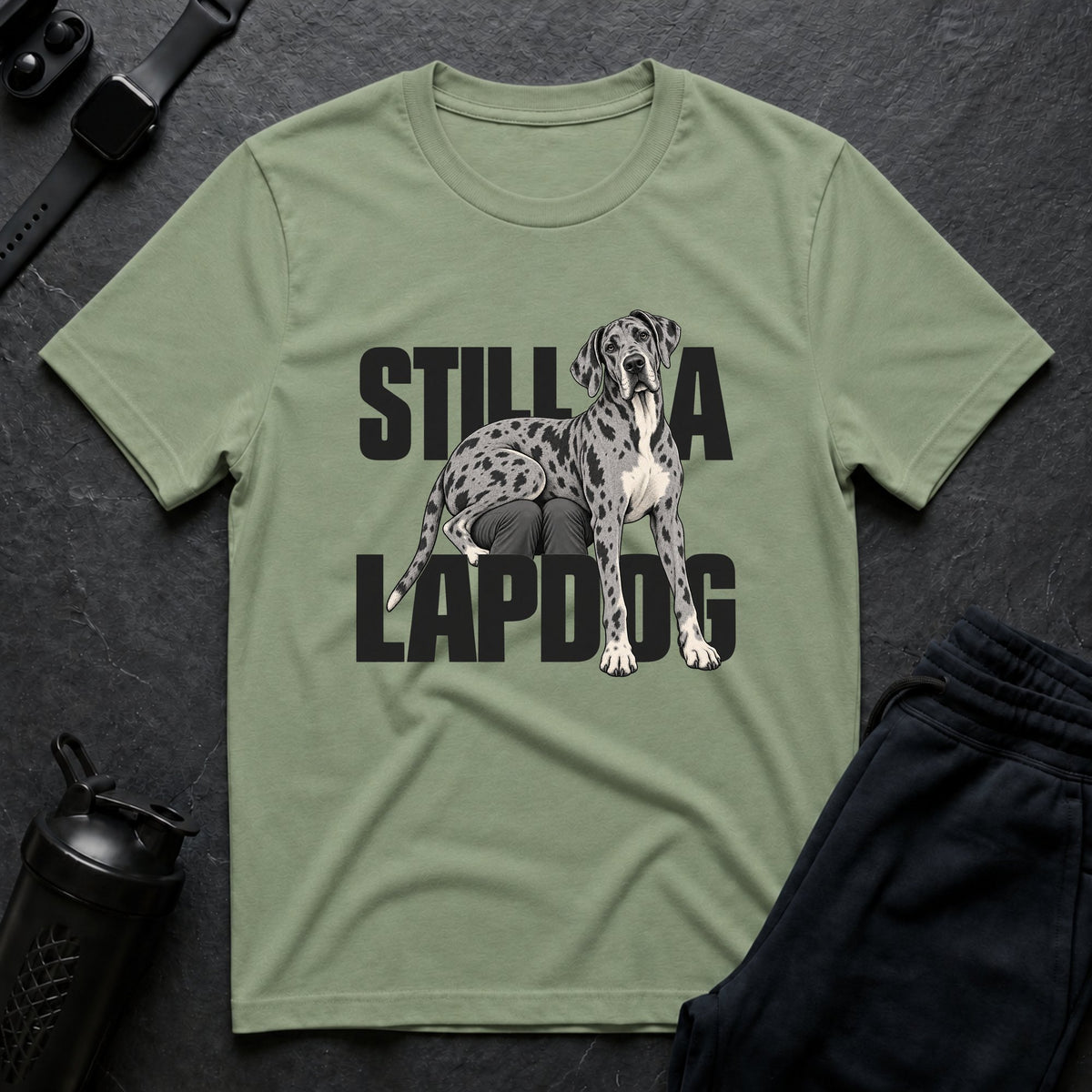 Still A Lapdog – Great Dane T-Shirt