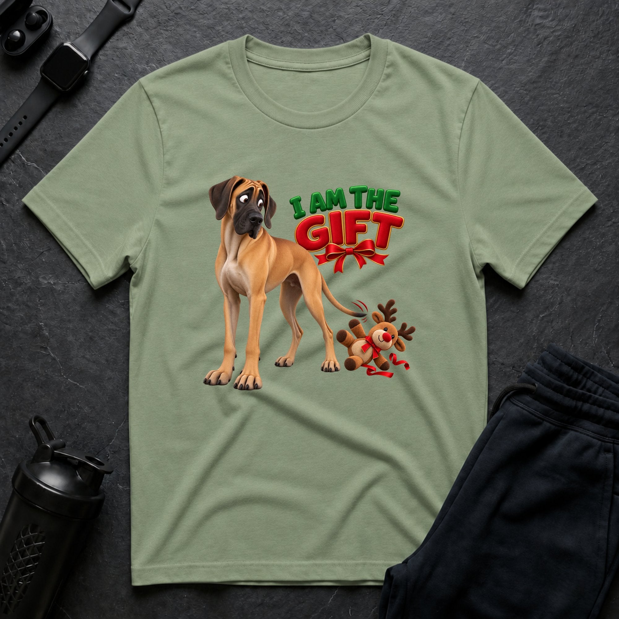 Playful Pup Present