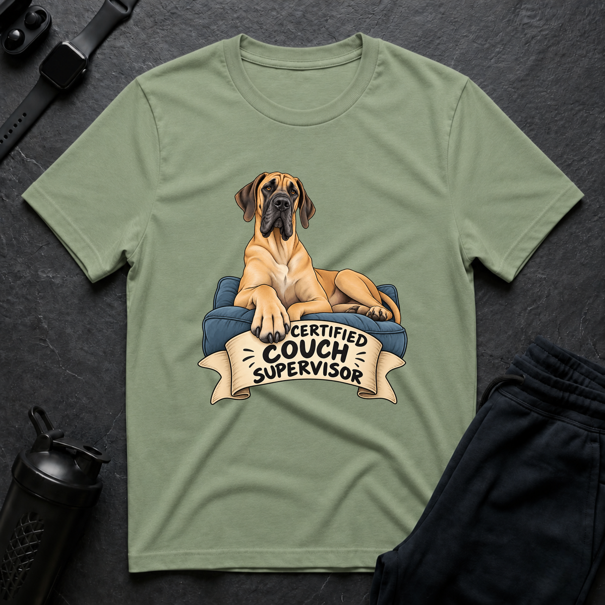 Couch Supervisor  T-Shirt