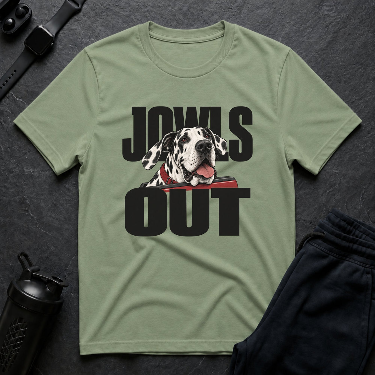 Jowls Out – Great Dane T-Shirt