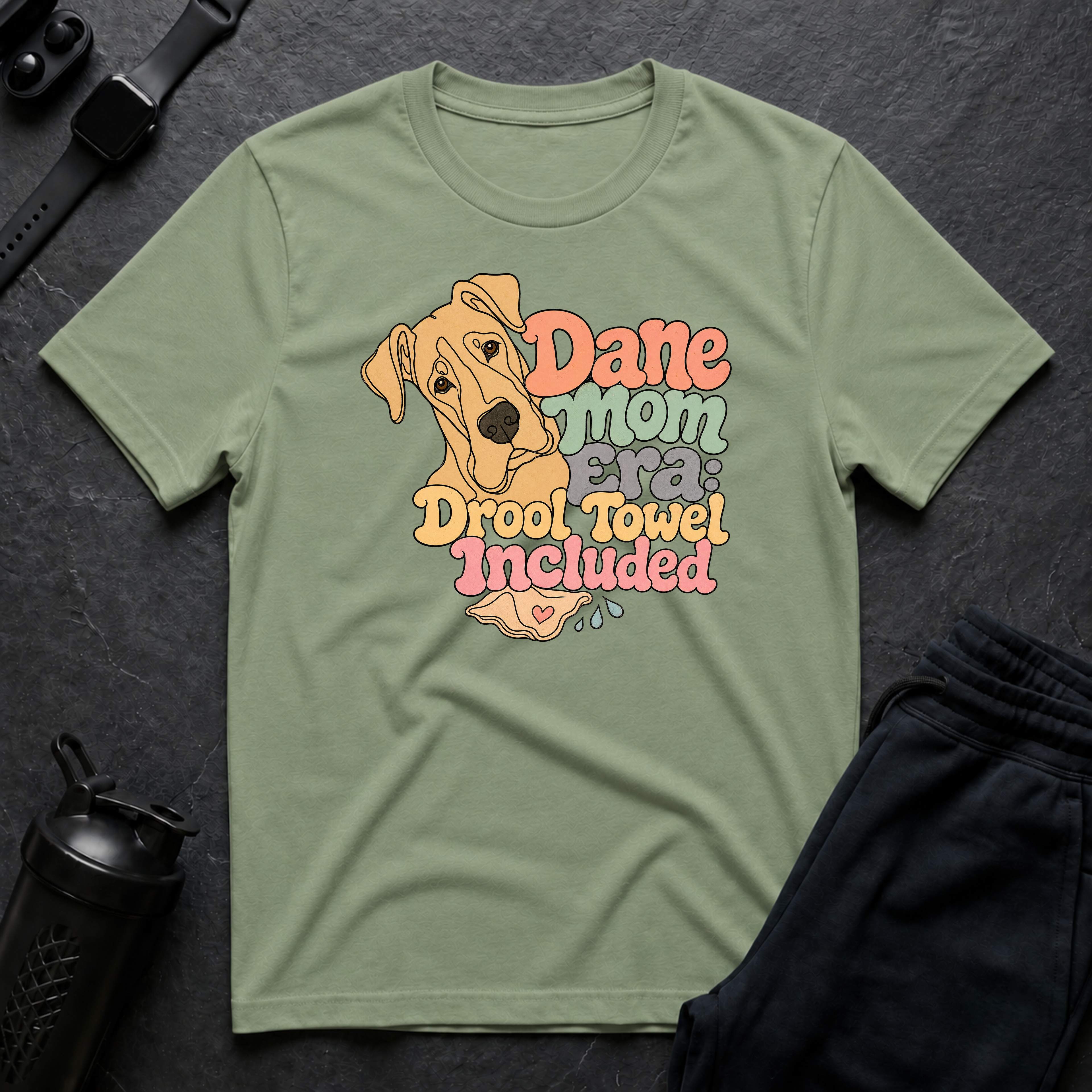 Dane Mom Drool Towel