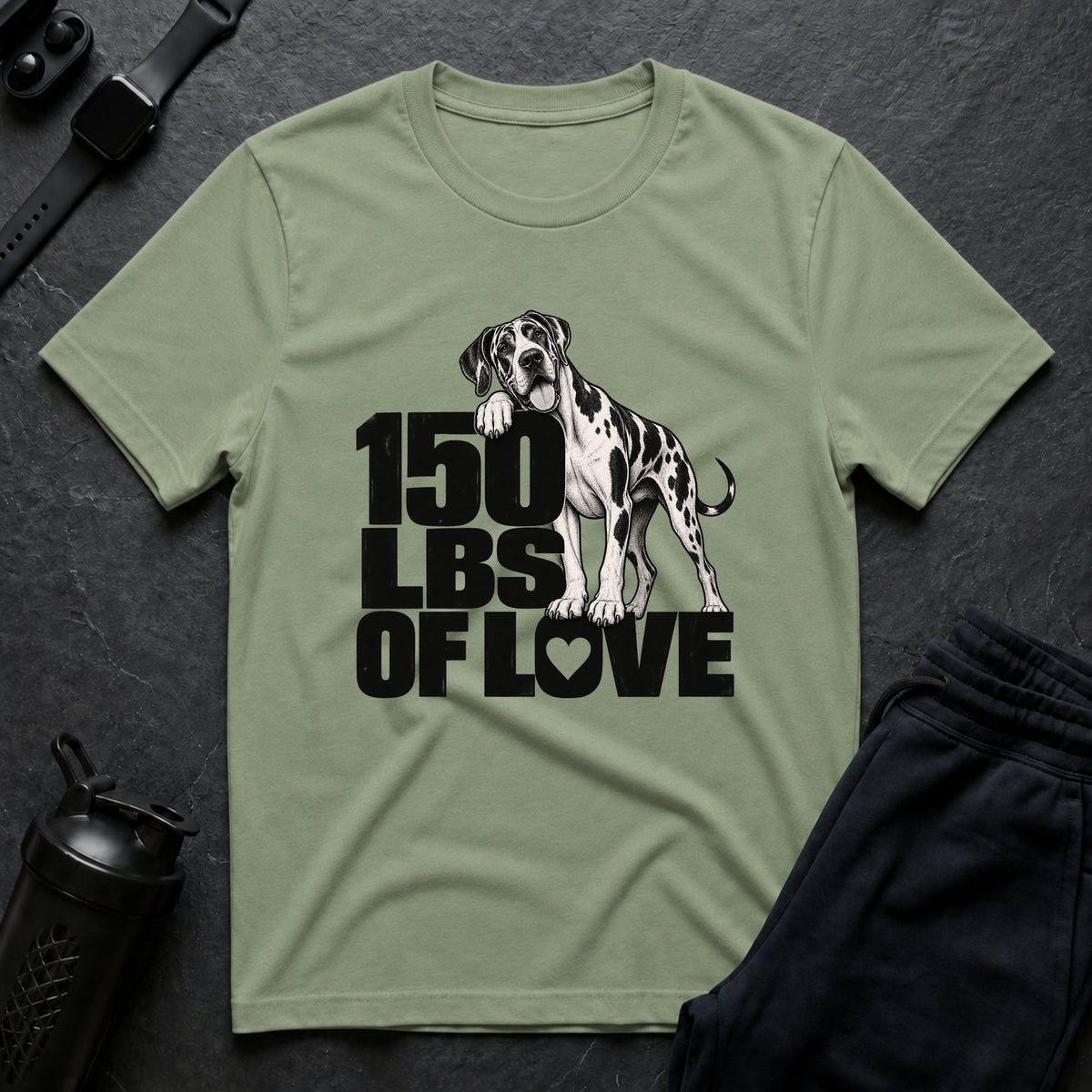 Giant Paw Passion – Great Dane T-Shirt