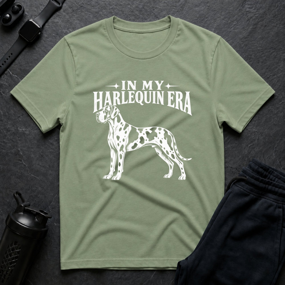 In My Harlequin – Great Dane T-Shirt