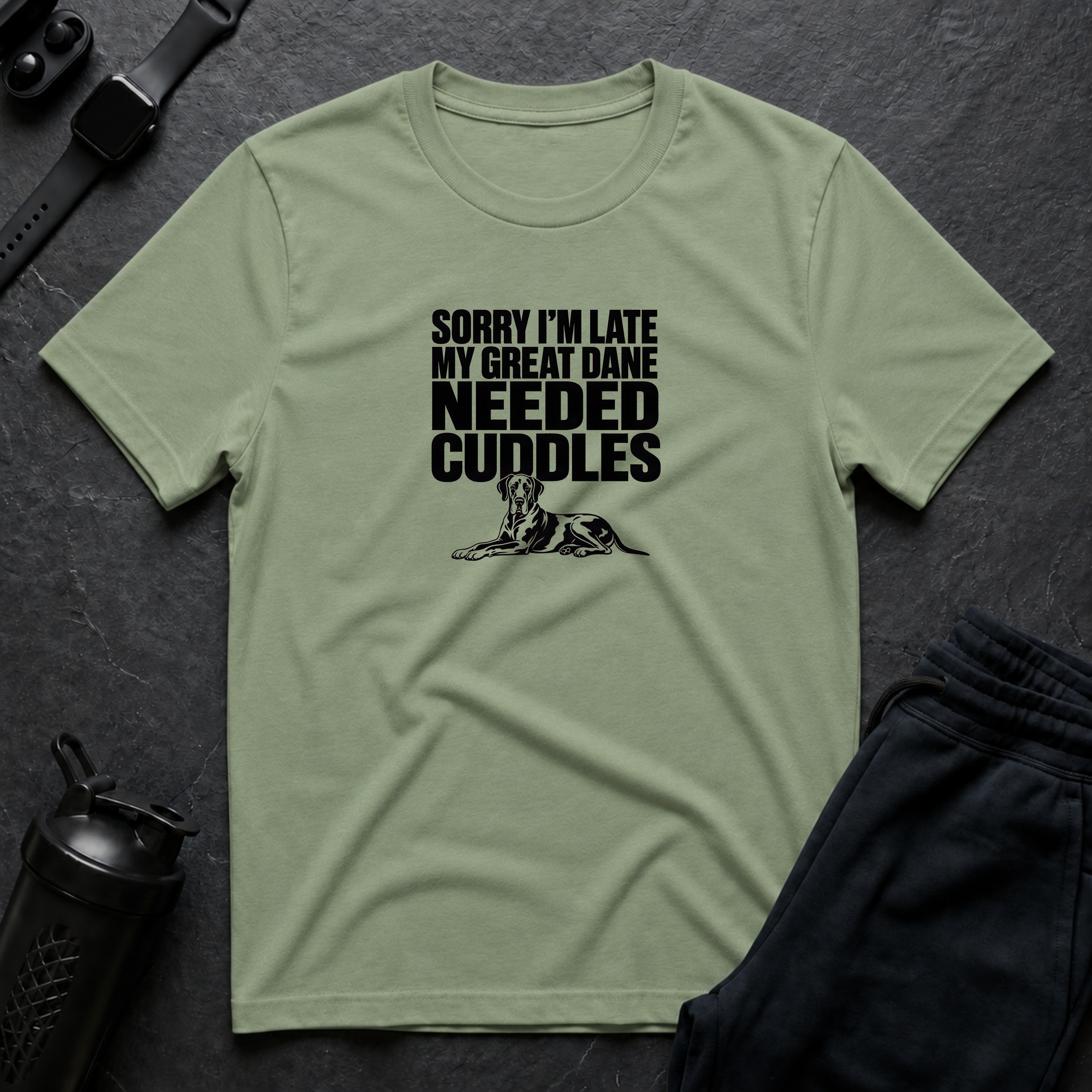 Great Dane Cuddles T-Shirt