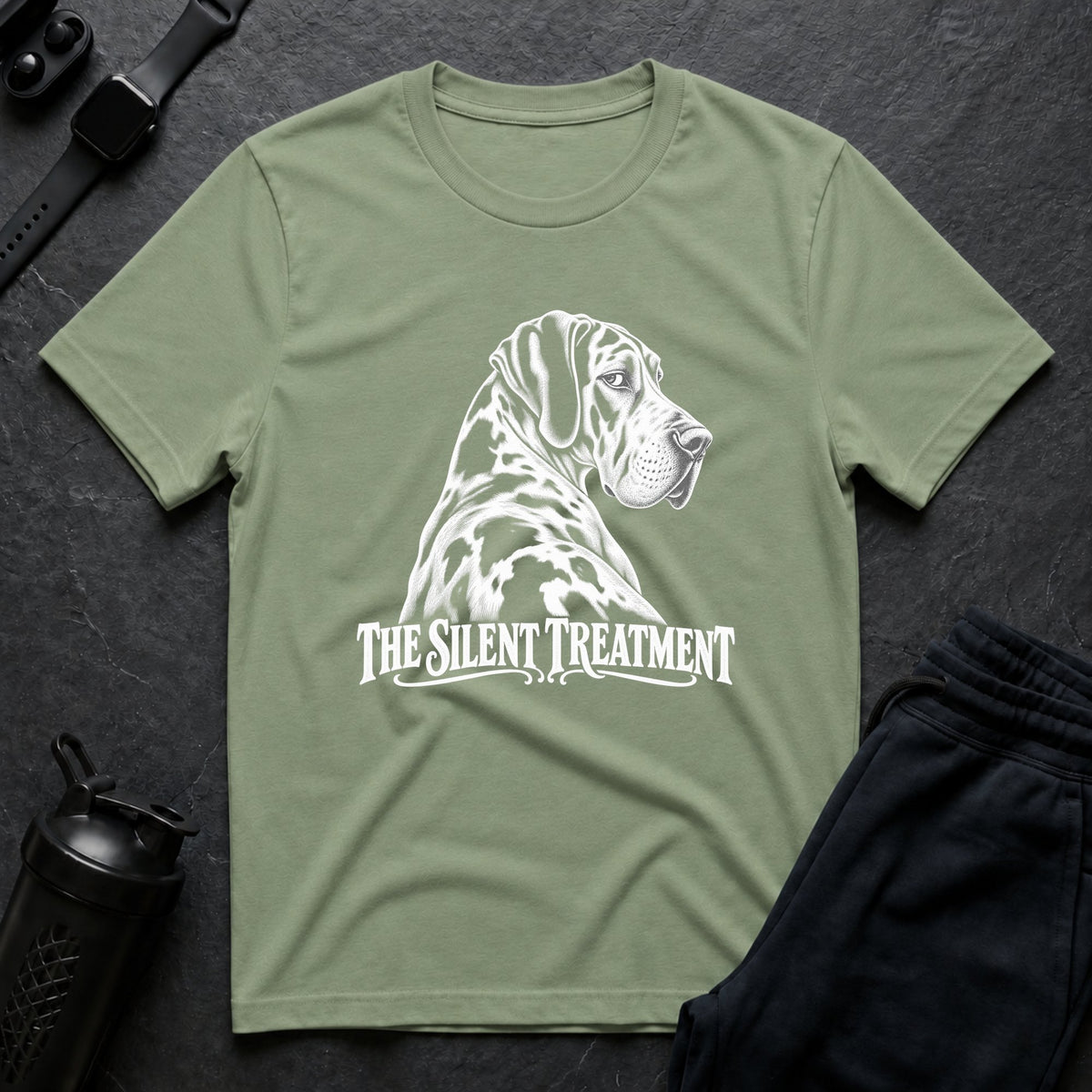 The Silent Treatment – Great Dane T-Shirt