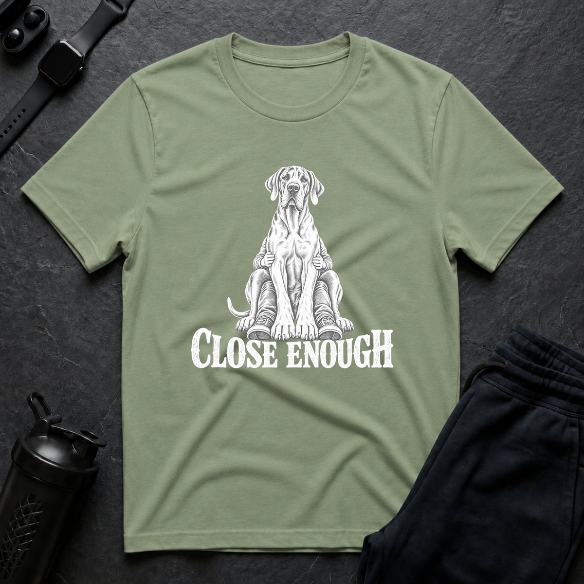 Close Enough – Great Dane T-Shirt