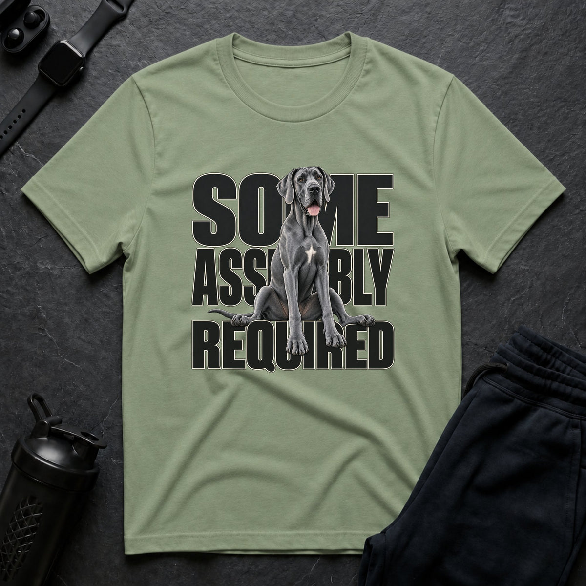 Some Assembly Required – Great Dane T-Shirt