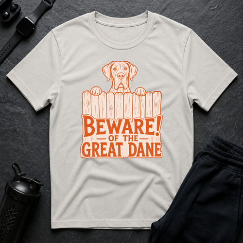 Beware Great Dane T-Shirt
