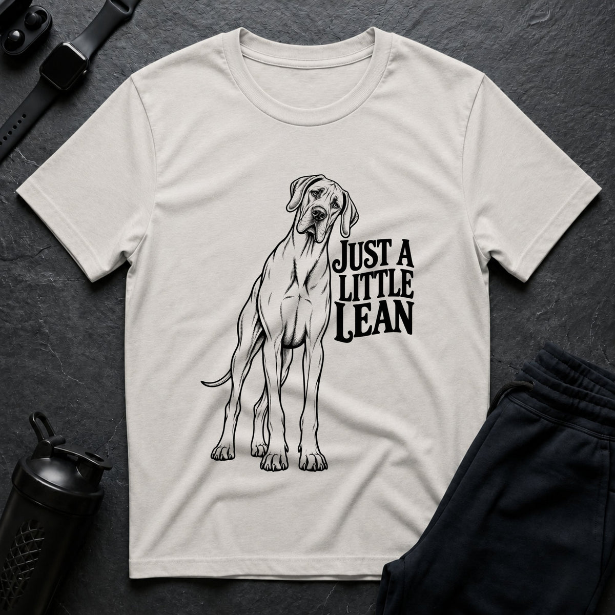 Just A Lean – Great Dane T-Shirt