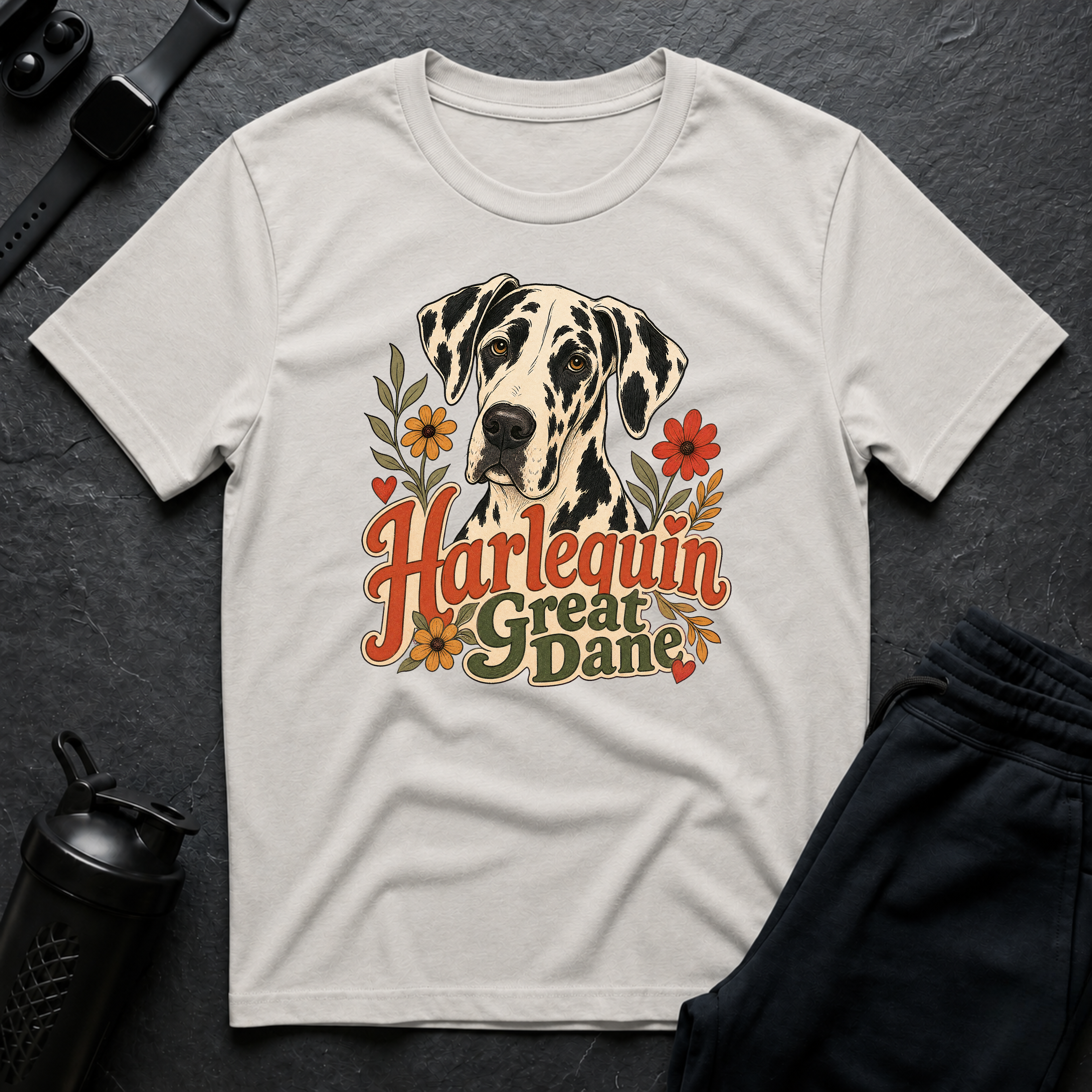 Harlequin Great Dane Blooms