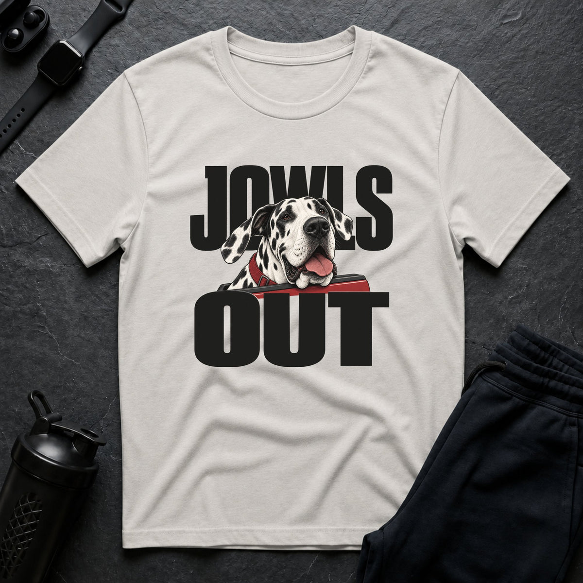 Jowls Out – Great Dane T-Shirt