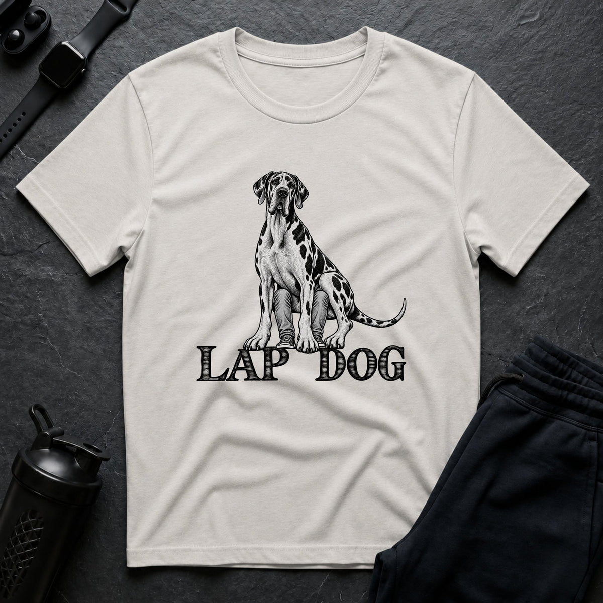 Lap Dog – Great Dane T-Shirt
