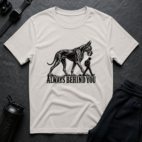 Always Behind – Great Dane T-Shirt