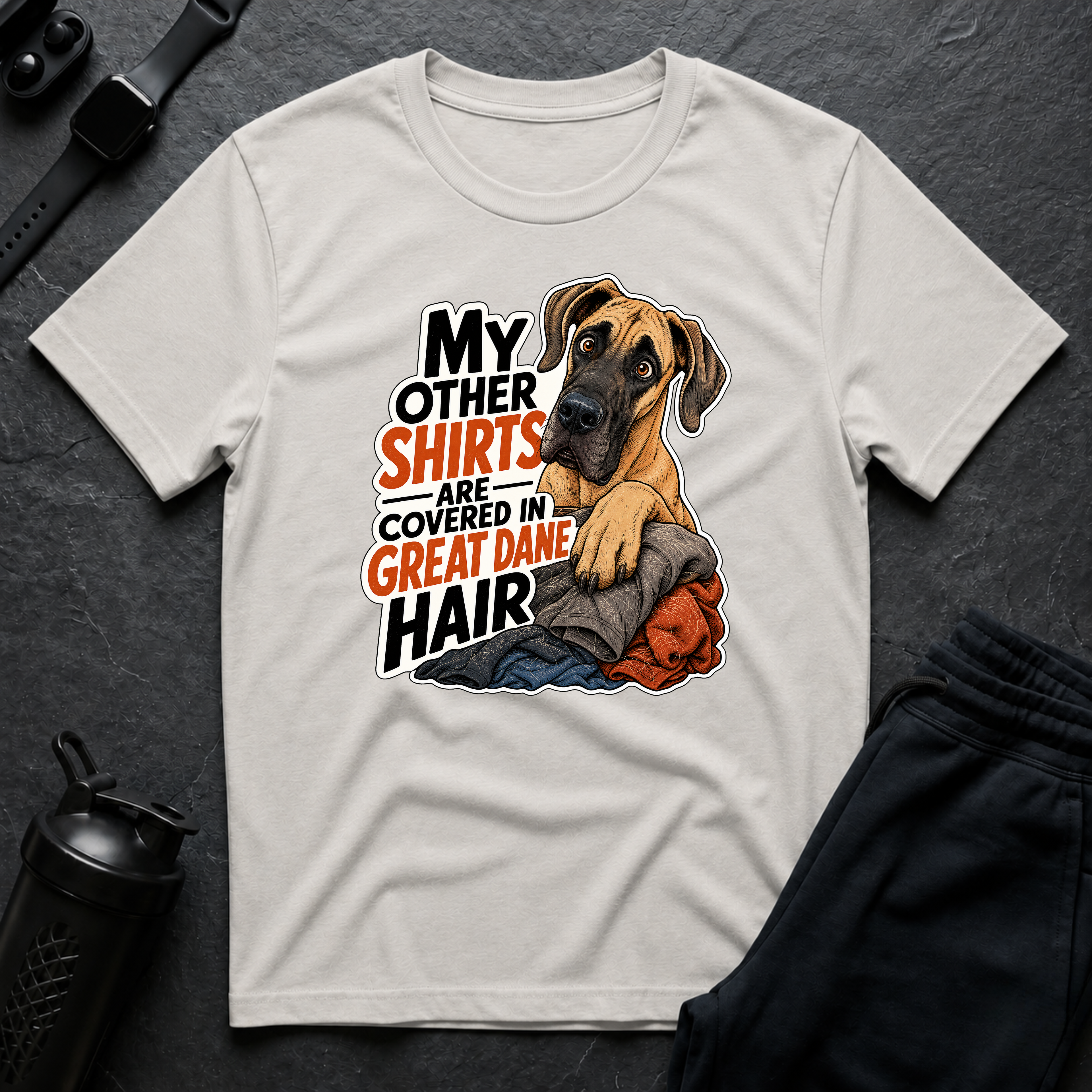 Great Dane Hair Tee