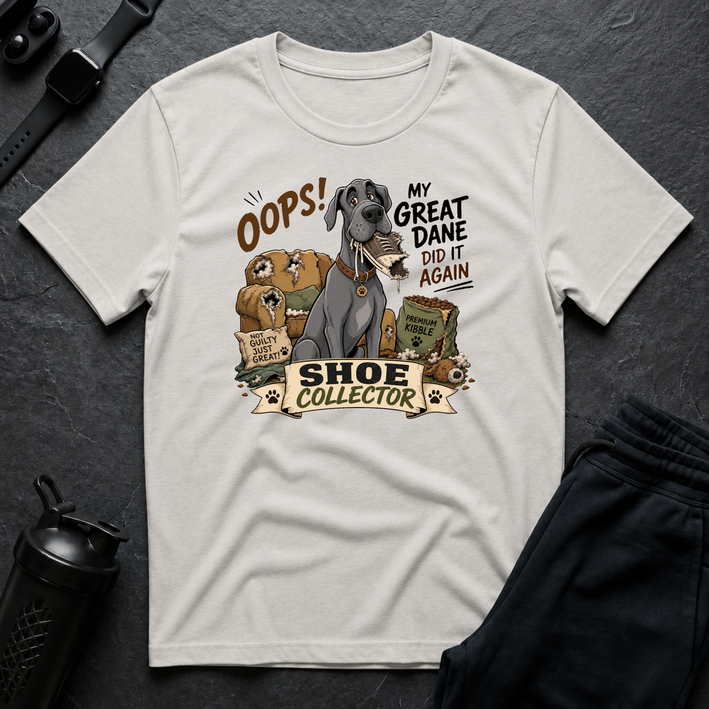 Great Dane Shoe Collector