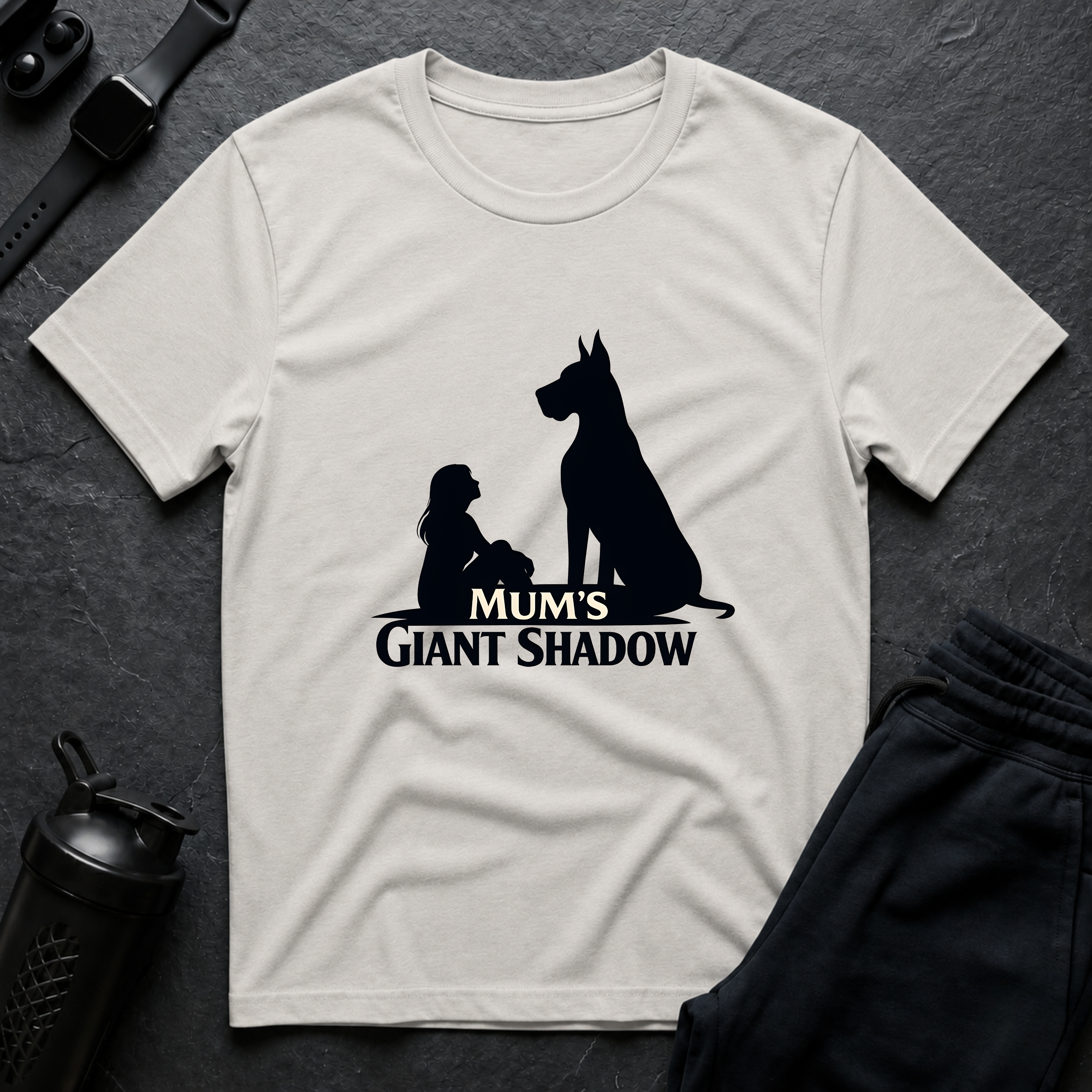 Mum's Giant Shadow