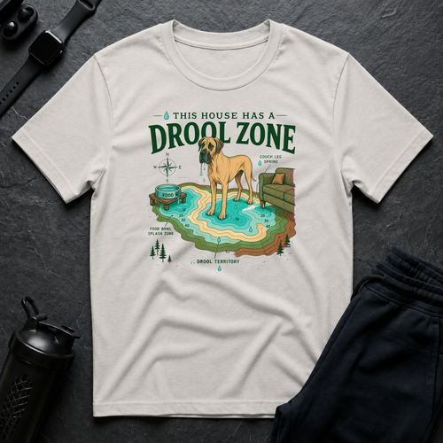 Drool Zone Map T-Shirt