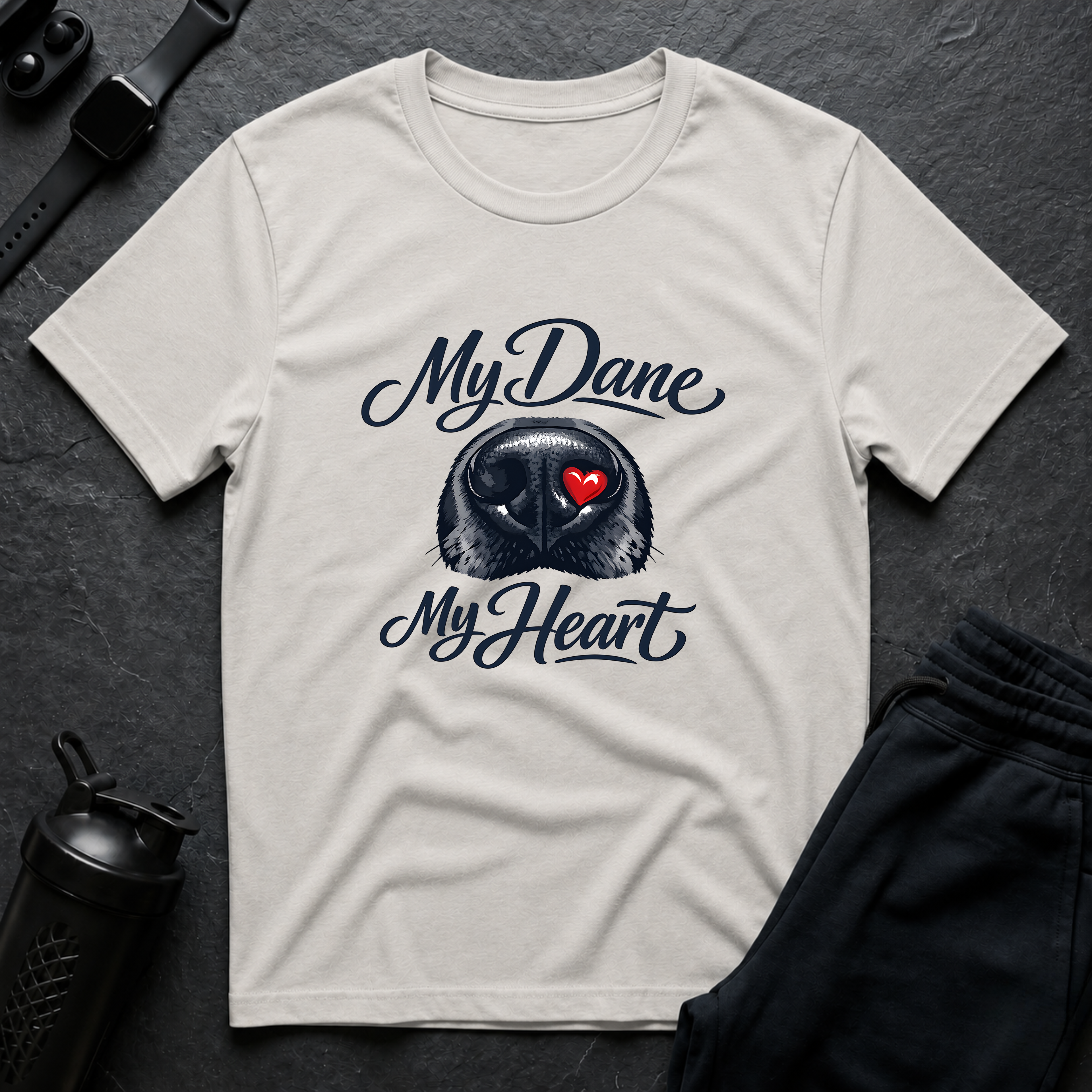 My Dane Heart T-Shirt