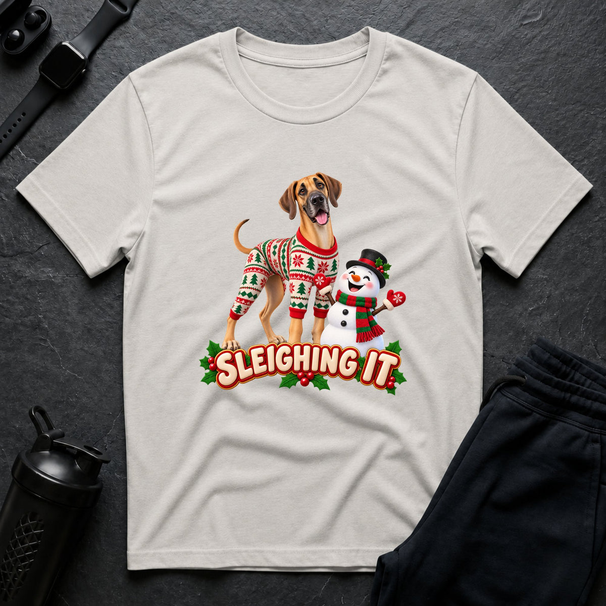 Holiday Pals – Great Dane T-Shirt