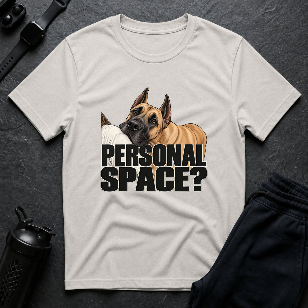 Personal Space – Great Dane T-Shirt design