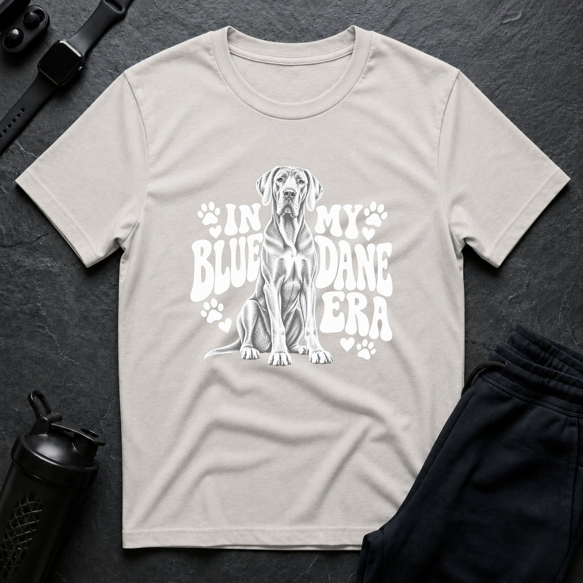 Blue Dane Era – Great Dane T-Shirt