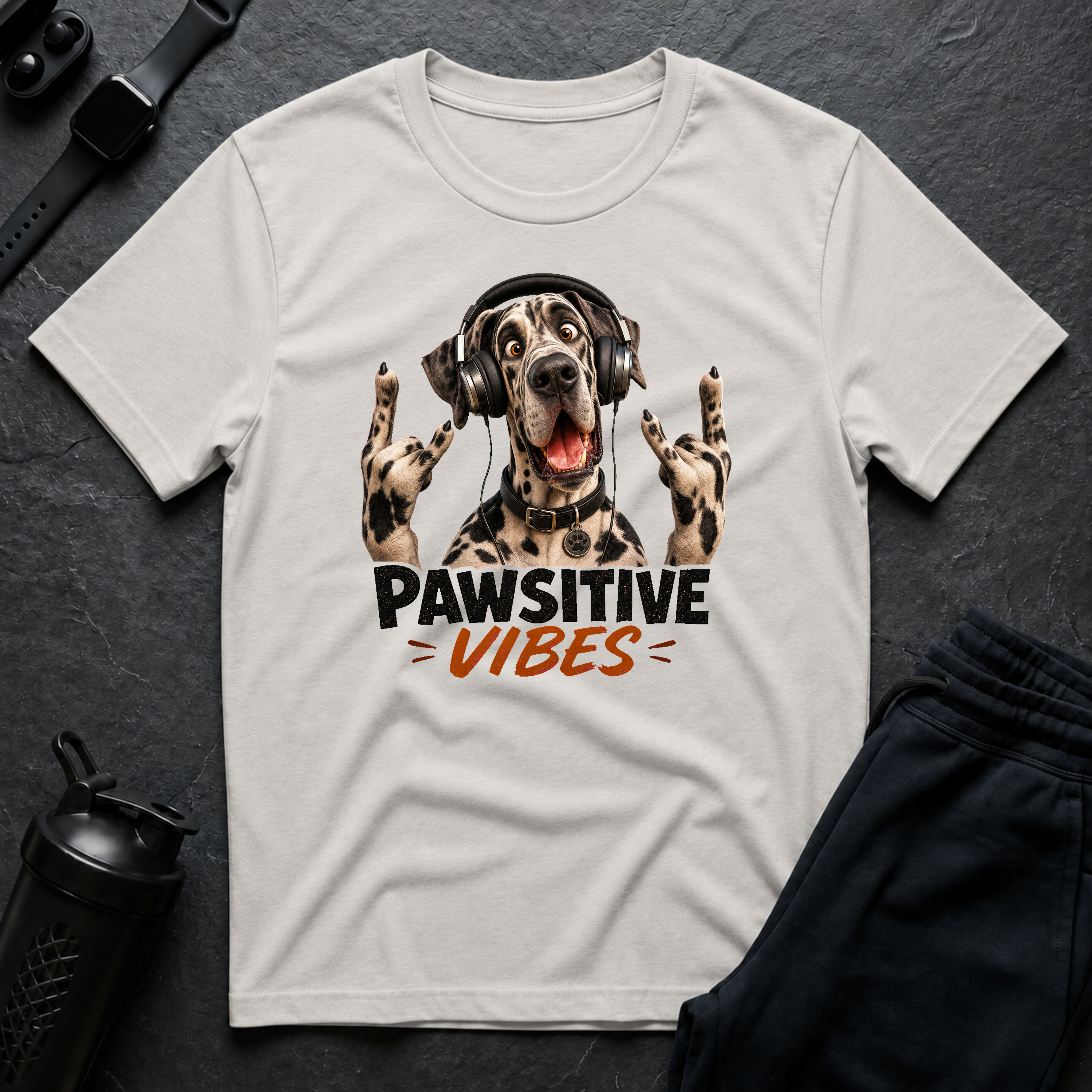 Pawsitive Vibes Rock