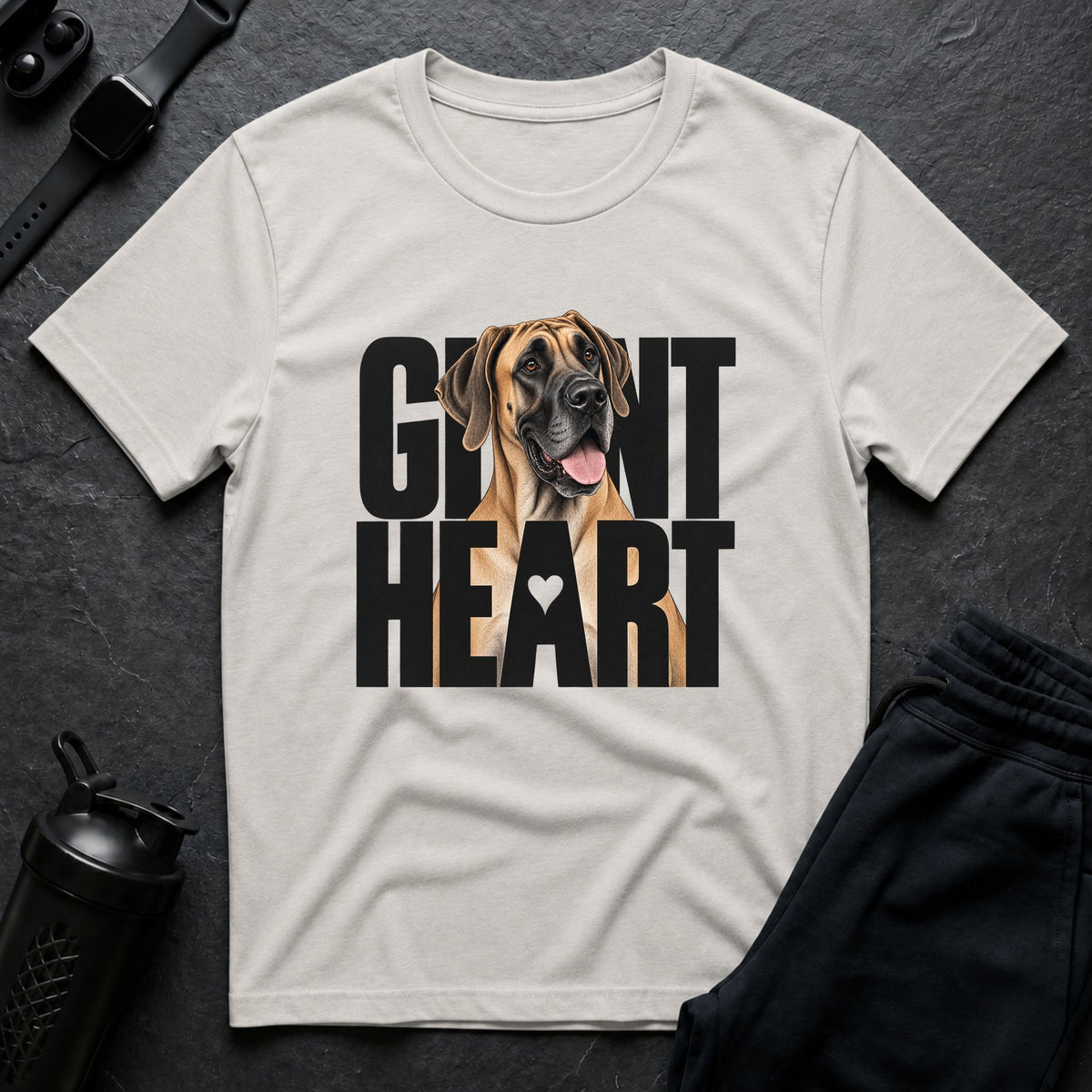 Giant Heart – Great Dane T-Shirt