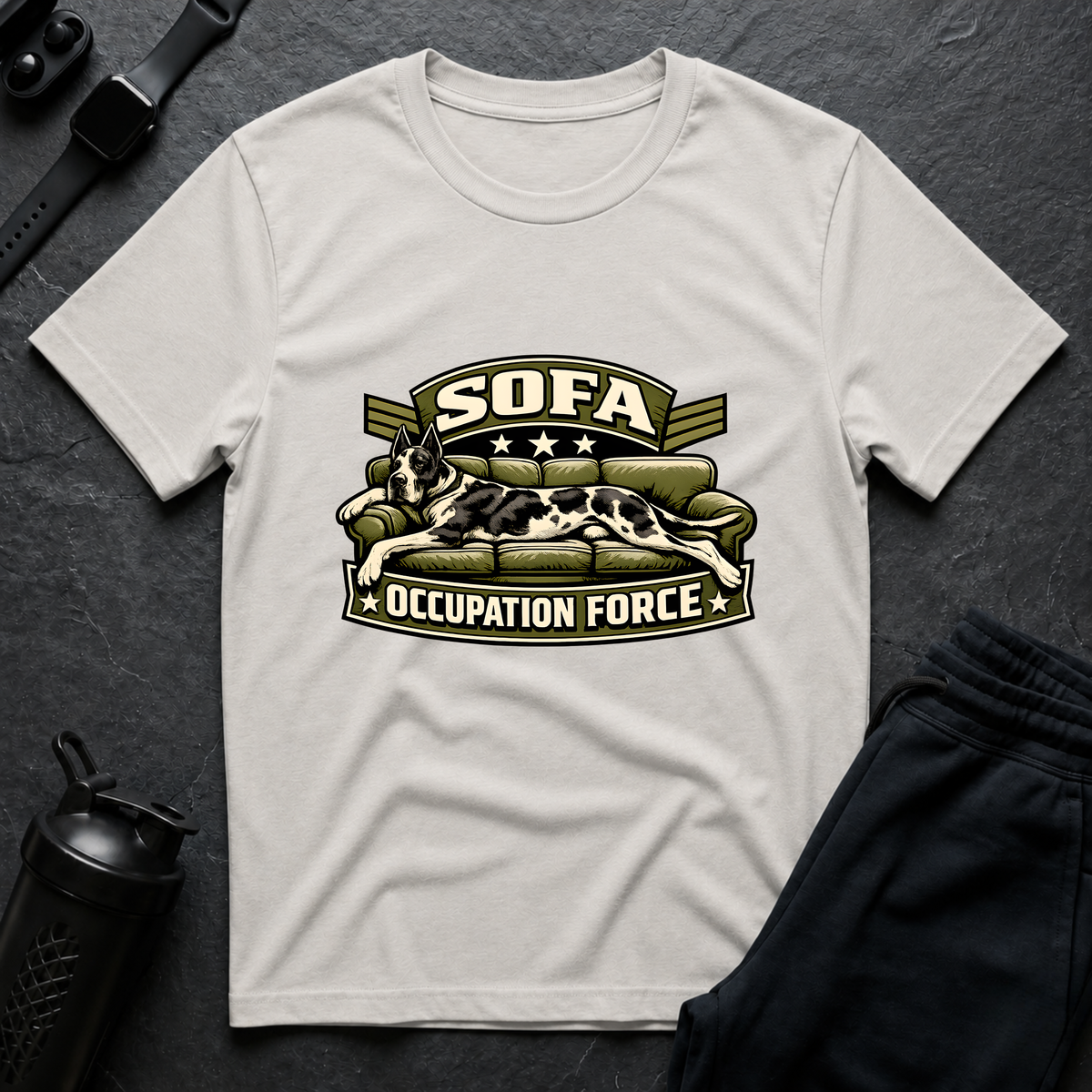 Sofa Occupation – Great Dane T-Shirt