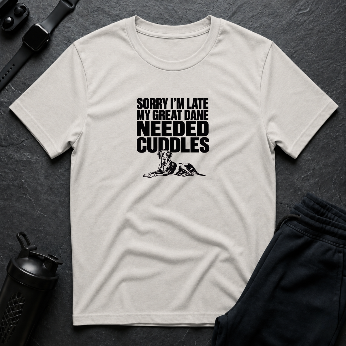 Great Dane Cuddles T-Shirt