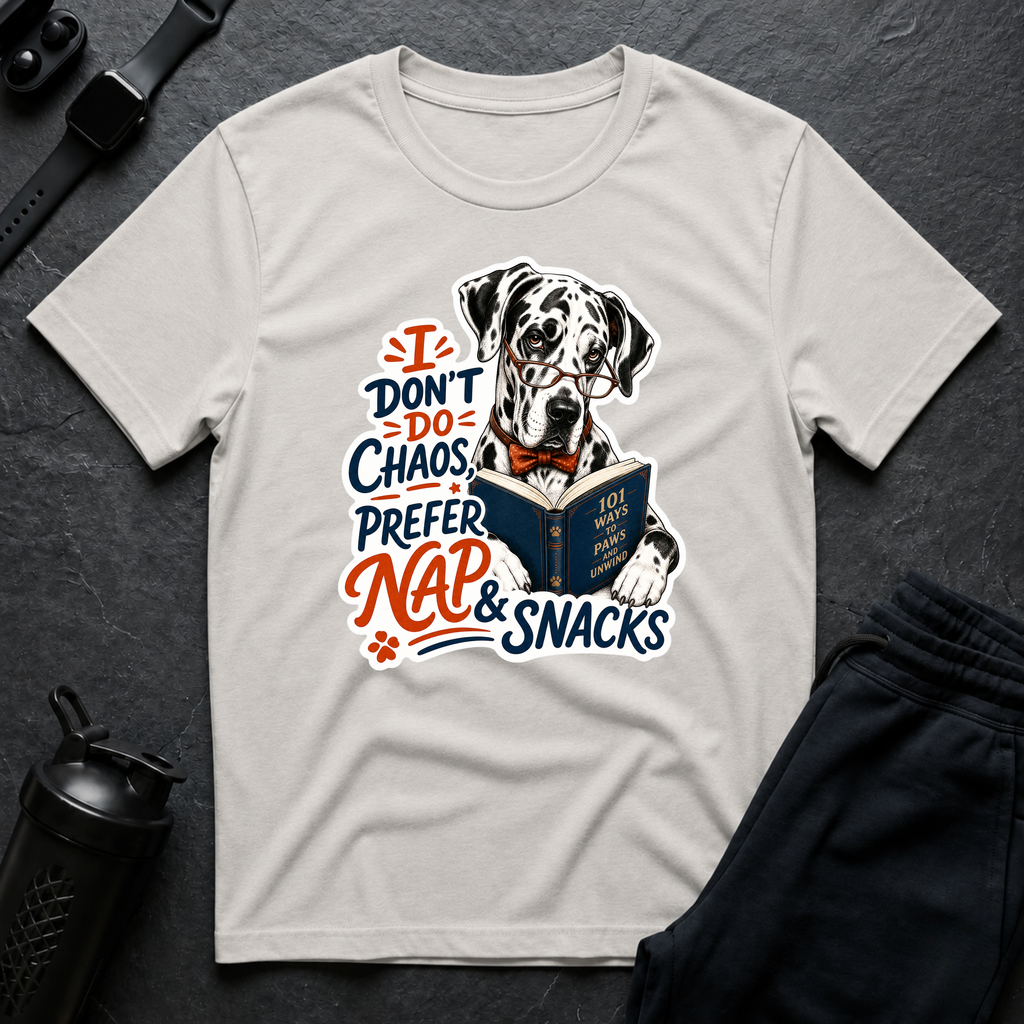 Paws Nap Snacks Tee