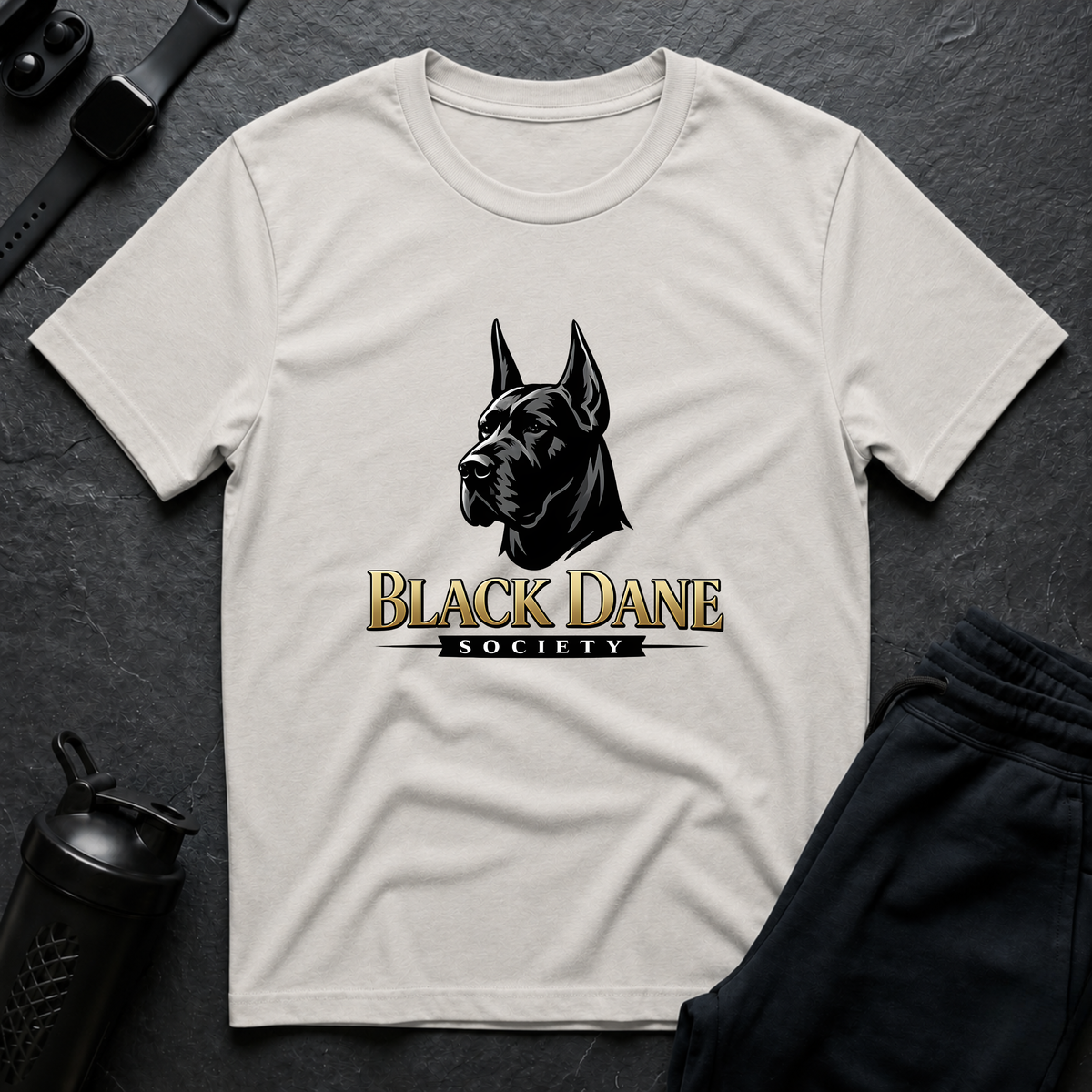 Black Dane Society T-Shirt