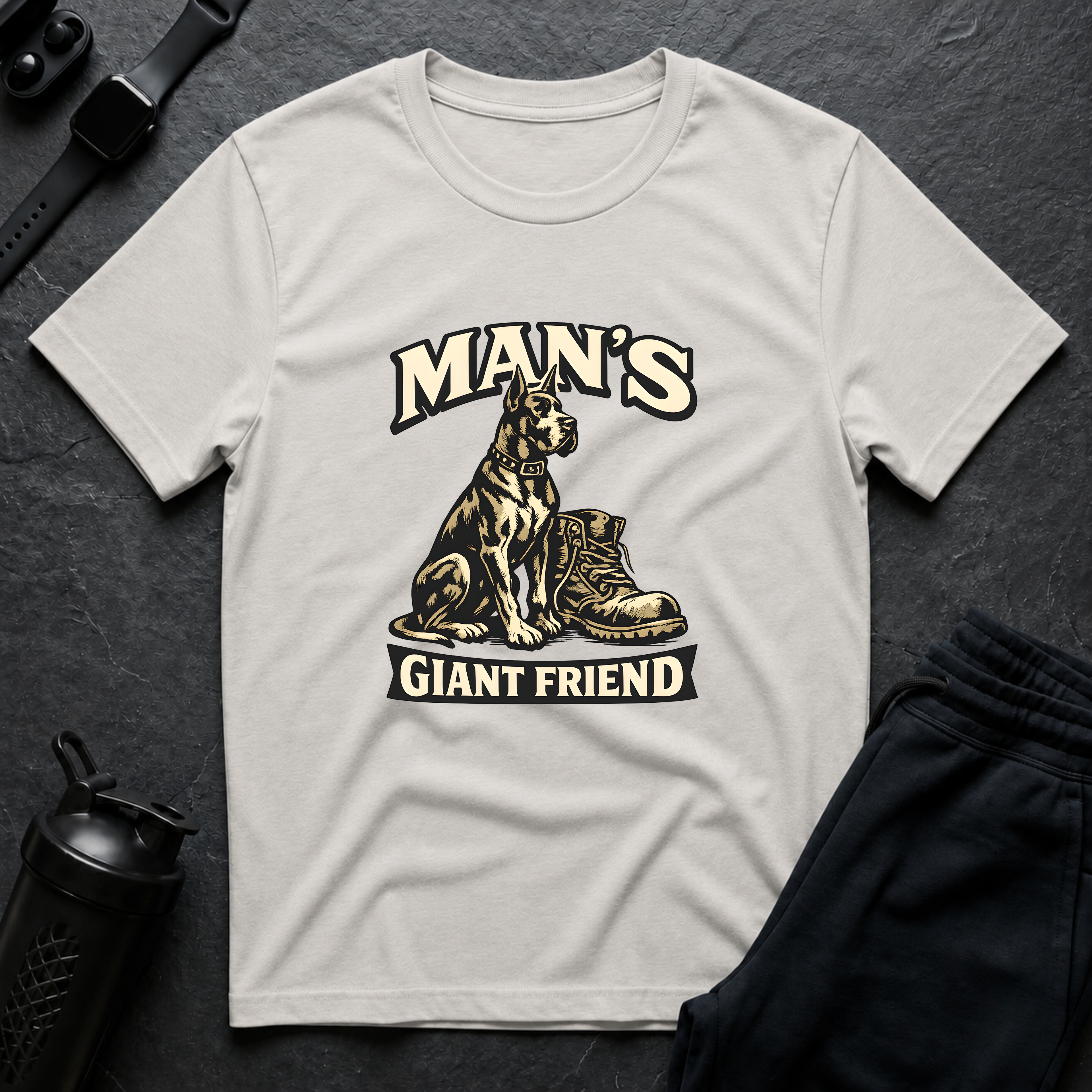 Man's Giant Friend T-Shirt