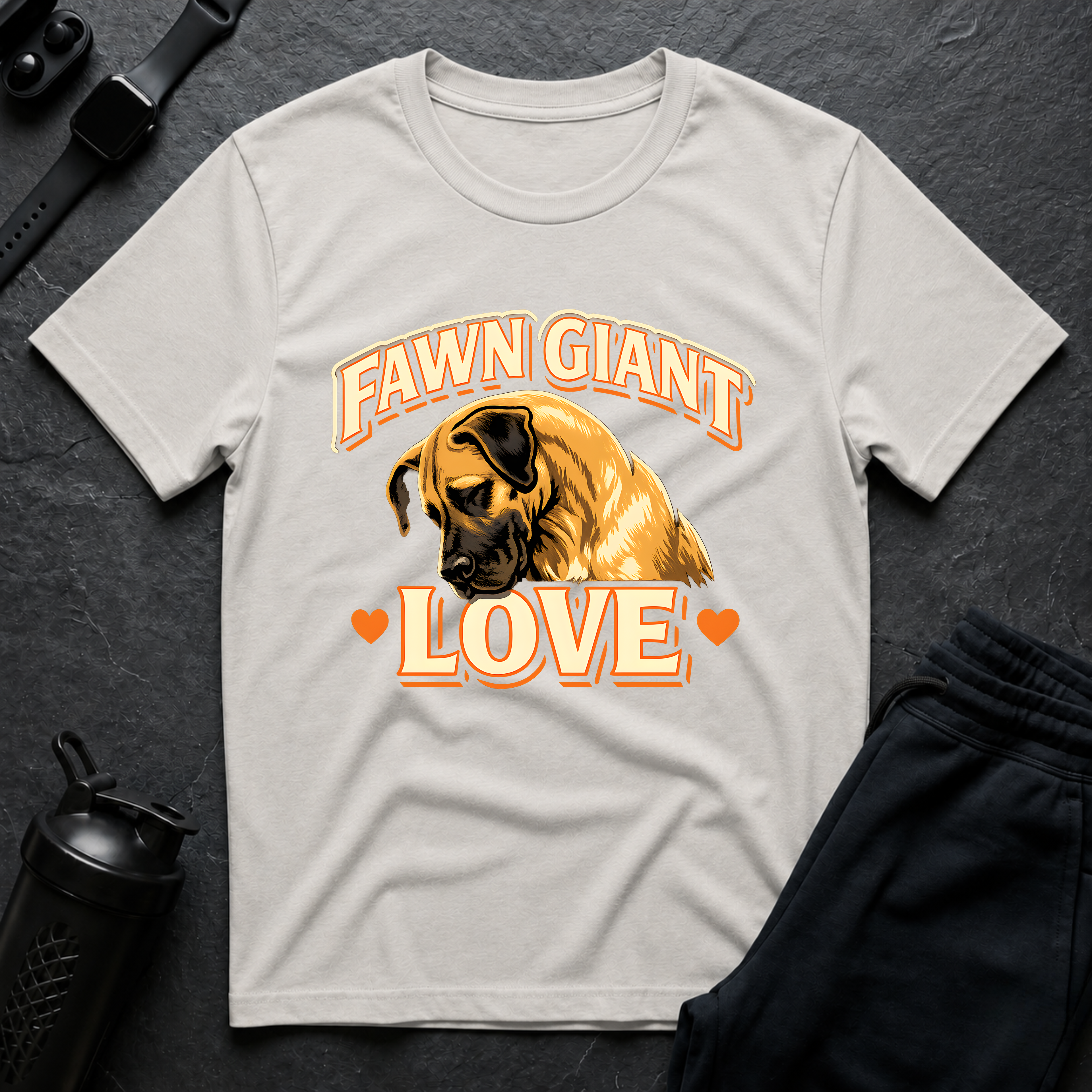 Fawn Giant Love T-Shirt