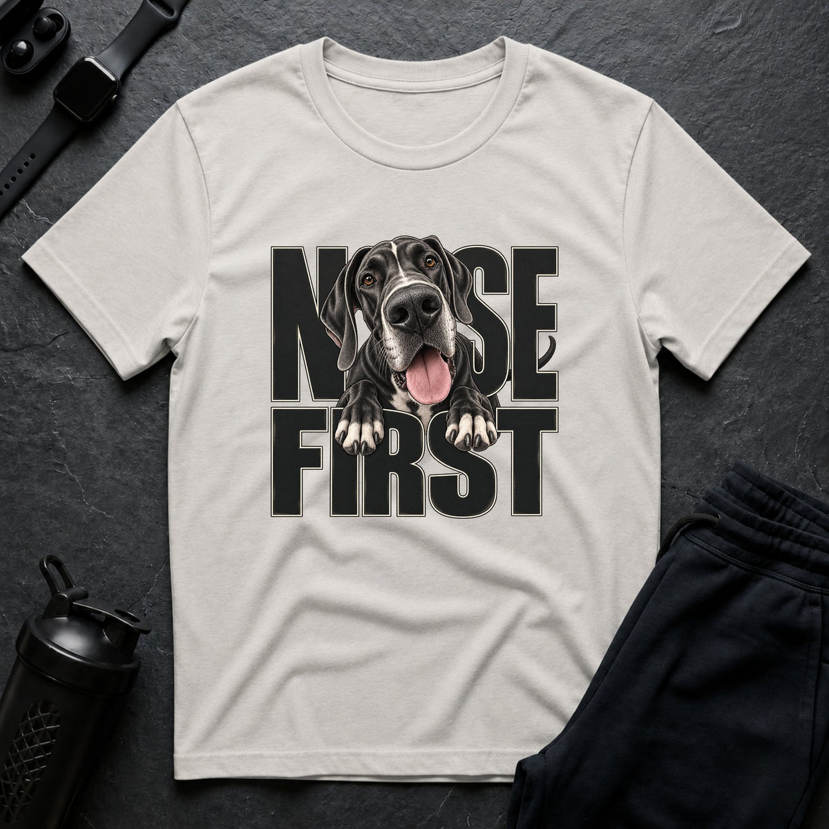 Nose First – Great Dane T-Shirt
