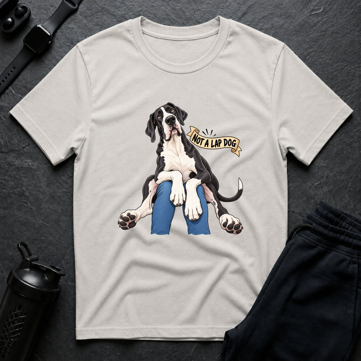 Not A Lapdog – Great Dane T-Shirt
