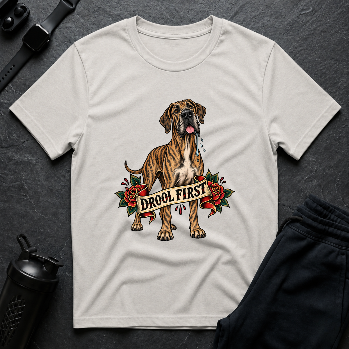 Drool First – Great Dane T-Shirt