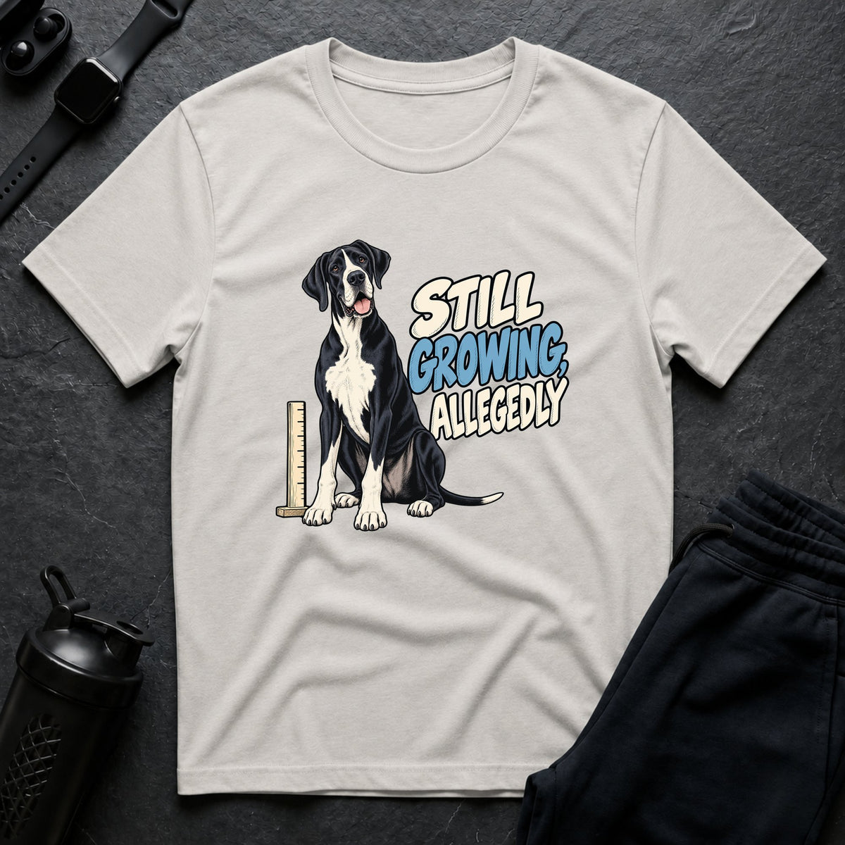 Still Growing – Great Dane T-Shirt design