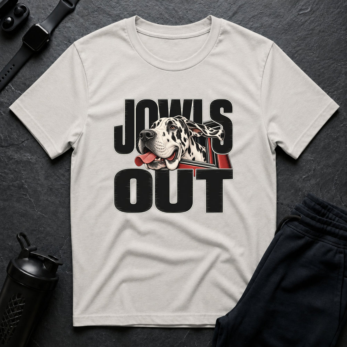 Jowls Out – Great Dane T-Shirt