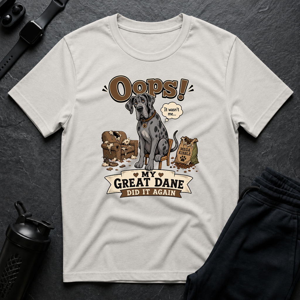 Oops Great Dane Mishap