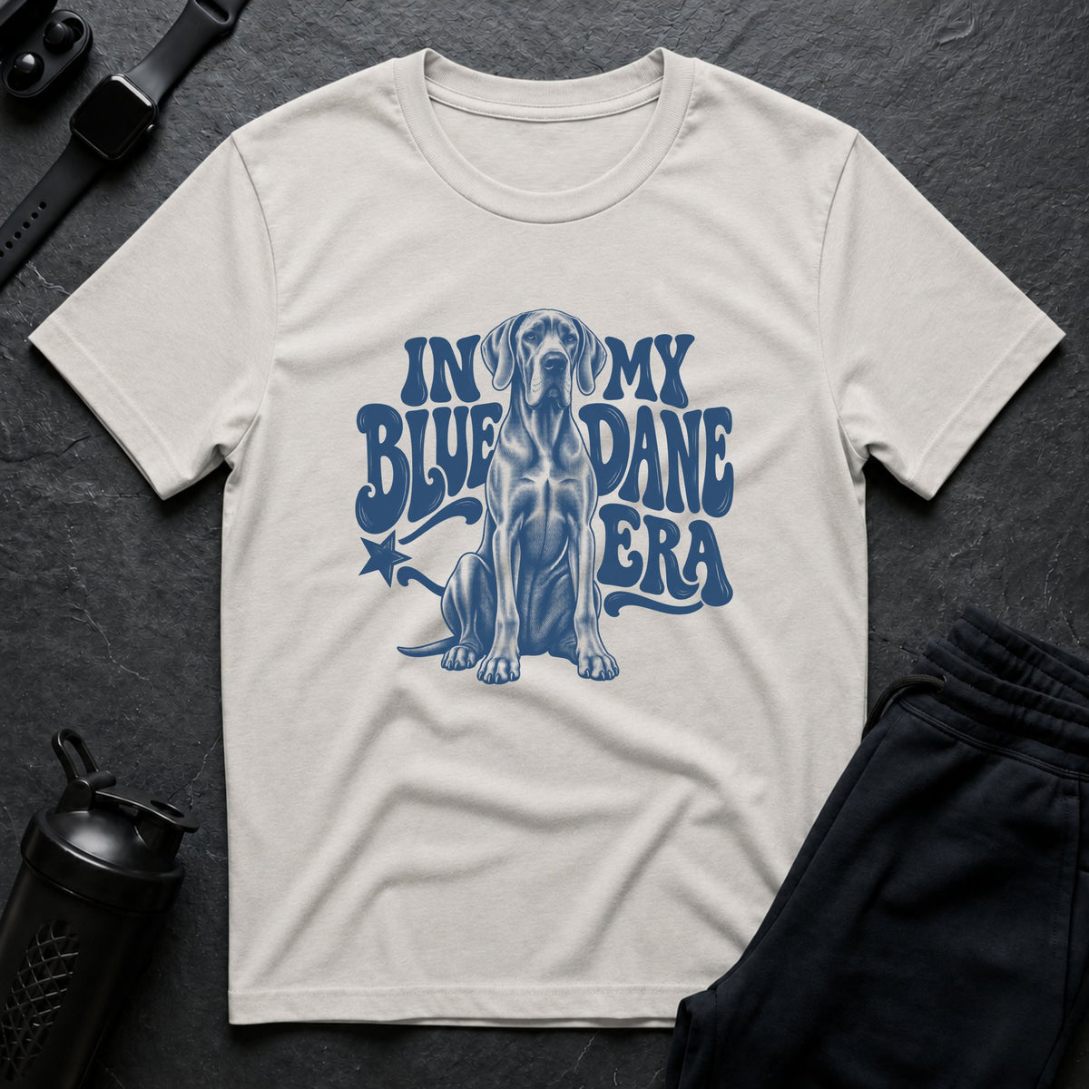 Blue Dane Era – Great Dane T-Shirt