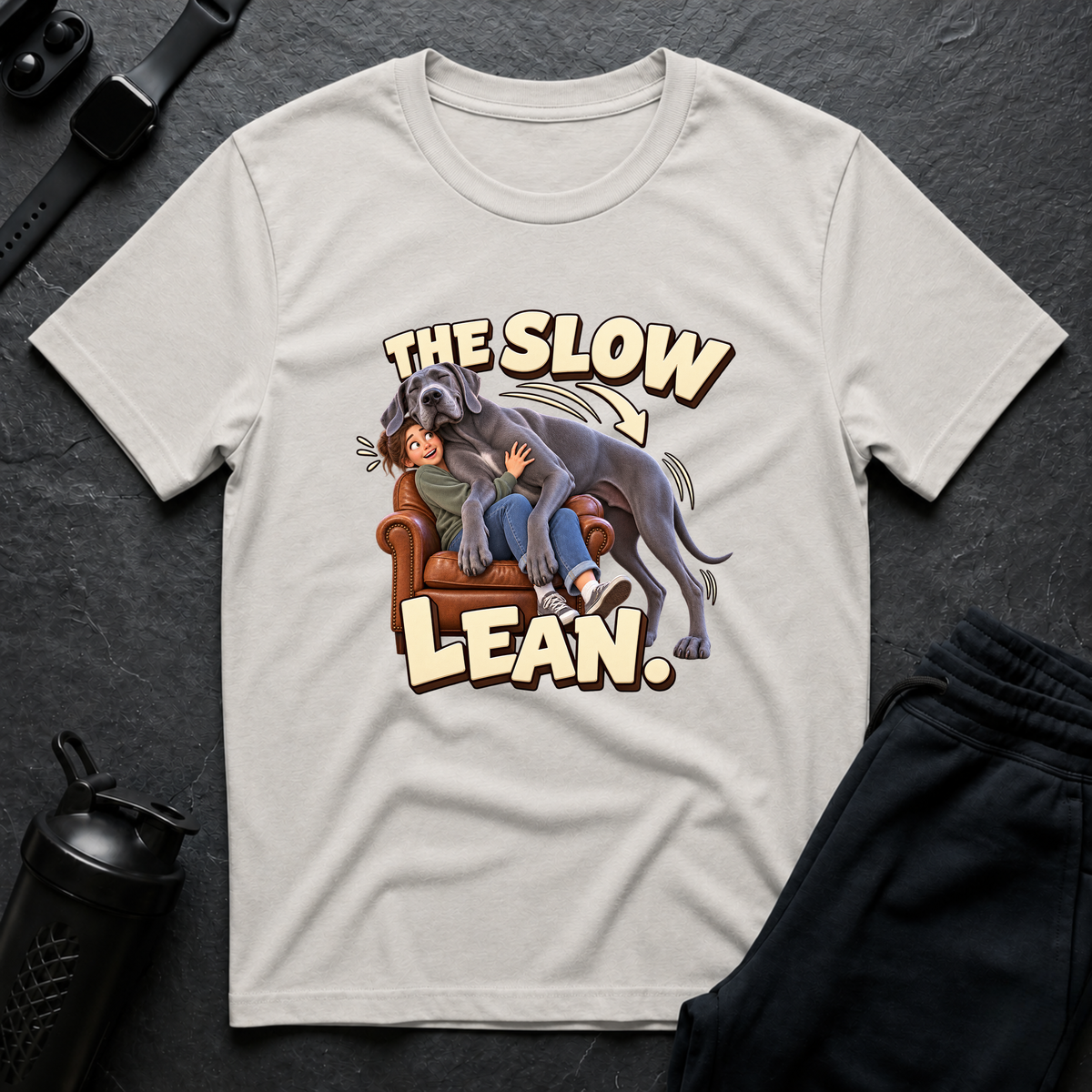The Slow Lean – Great Dane T-Shirt