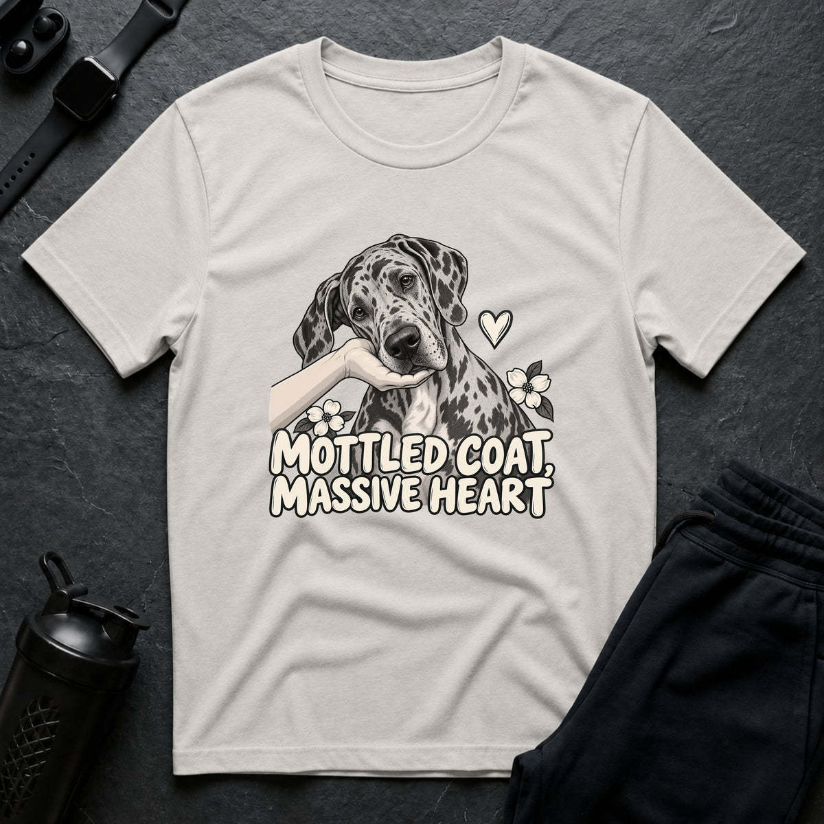 Mottled Heart T-shirt