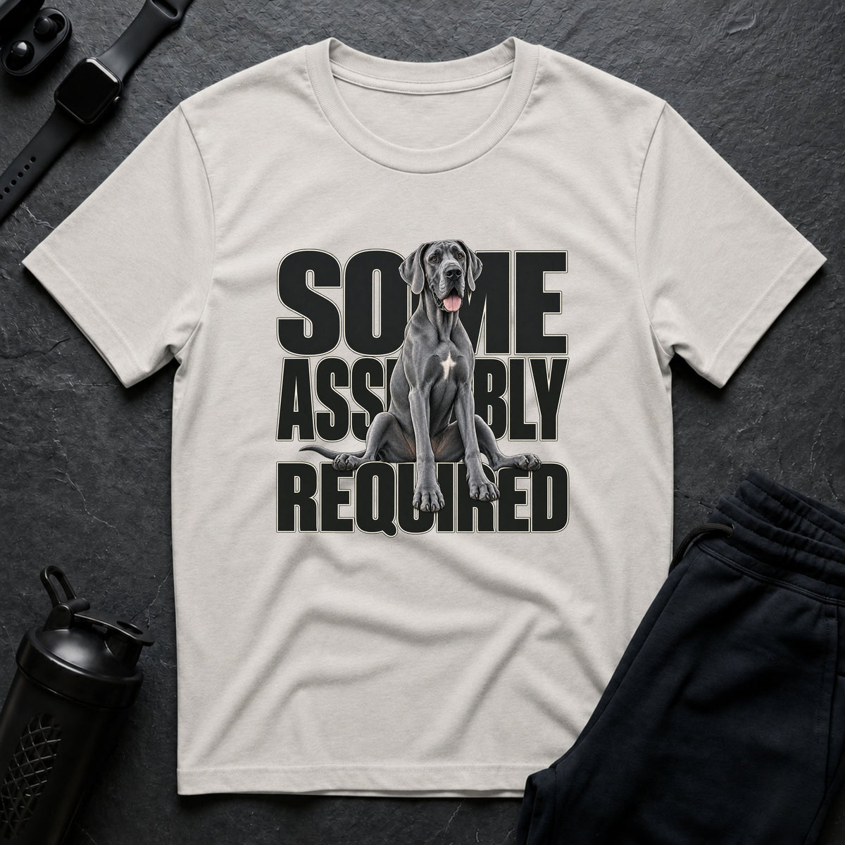 Some Assembly Required – Great Dane T-Shirt