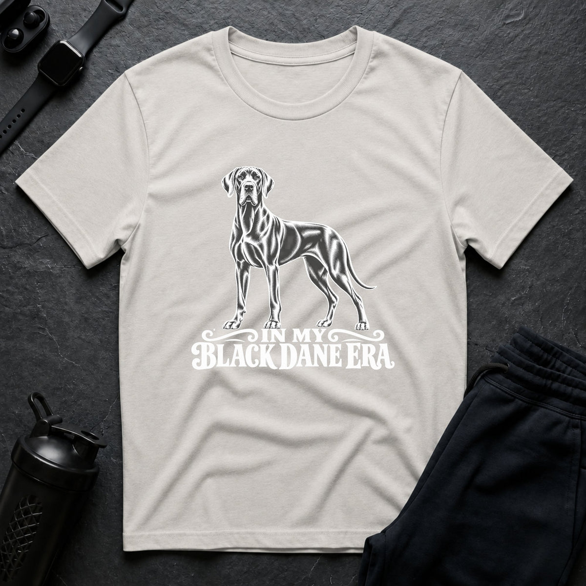 Black Dane Era – Great Dane T-Shirt