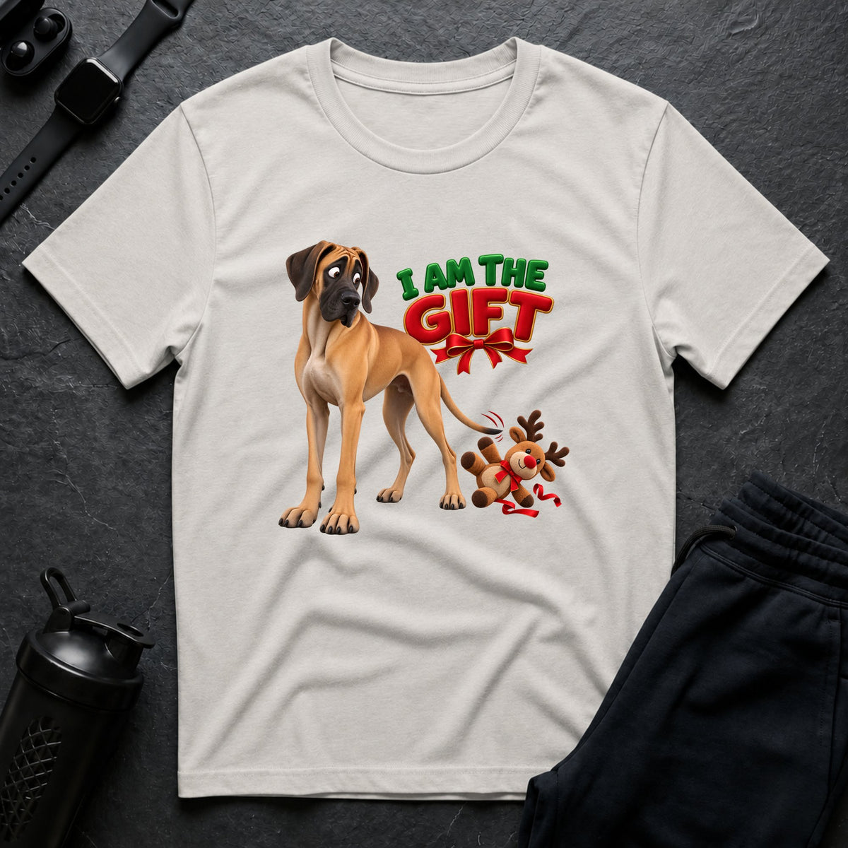 Playful Pup Present