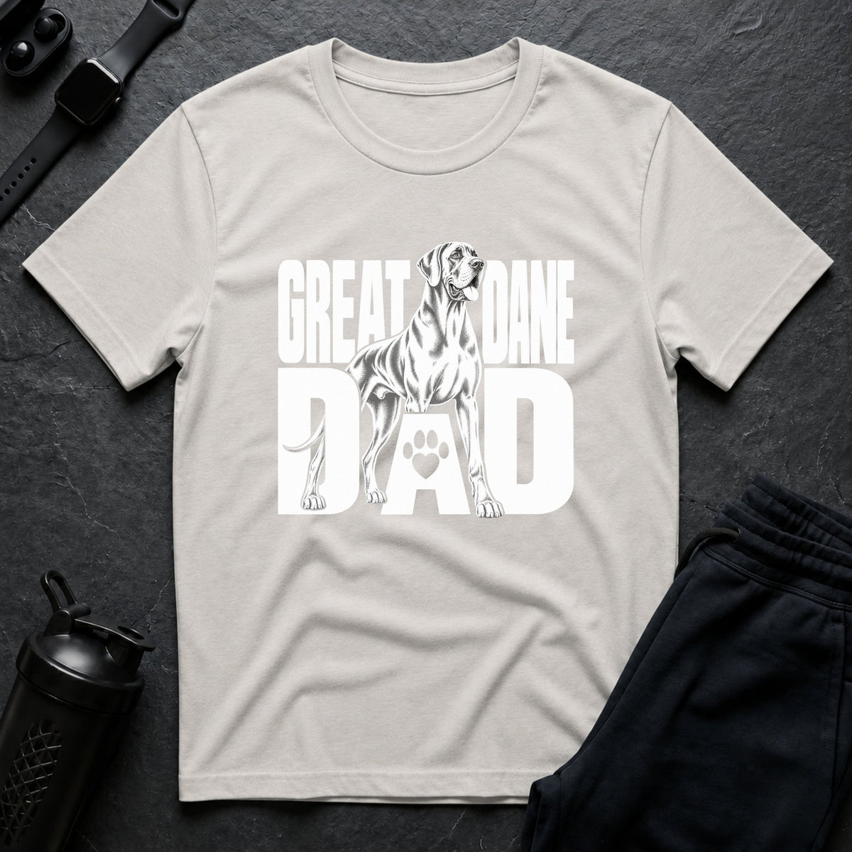 Great Dane Dad T-Shirt