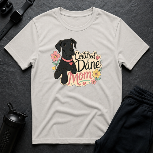 Certified Dane Mom T-Shirt