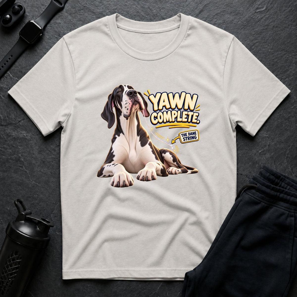 Dane Drool Charm – Great Dane T-Shirt